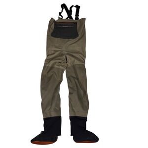 Simms G3 Guide Stockingfoot Waders Womens Small Tan GORE-TEX Fishing